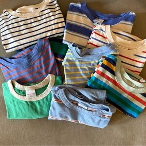 Hanna Andersson Colorful Striped T-Shirts Collection